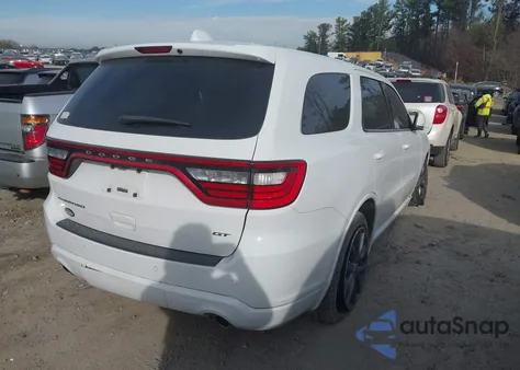 2017 Dodge Durango Gt Rwd из США, поврежденный, VIN 1C4RDHDG1HC869573